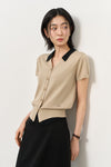 General Idea WOMAN Layered Essential Half Cardigan