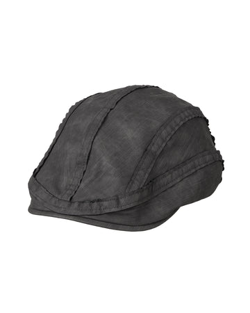 AEAE Leather Hunting Cap [Charcoal]