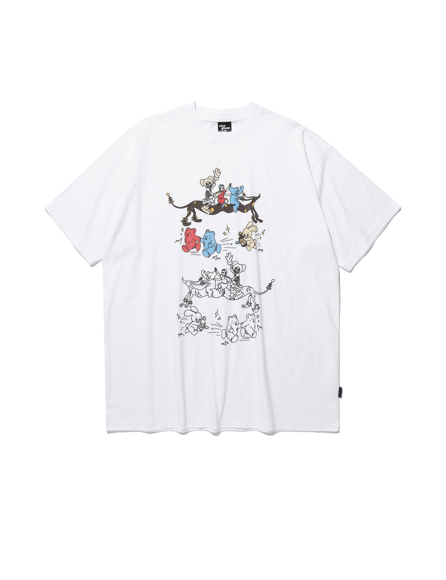 Nice Ghost Club NGC FAMILY BIG BIG TEE [WHITE]