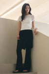 General Idea WOMAN Button Slit Skirt Set Pants