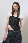 General Idea WOMAN Sheer Knit Scarf