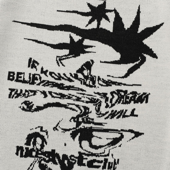 Nice Ghost Club Tornado Logo Knit