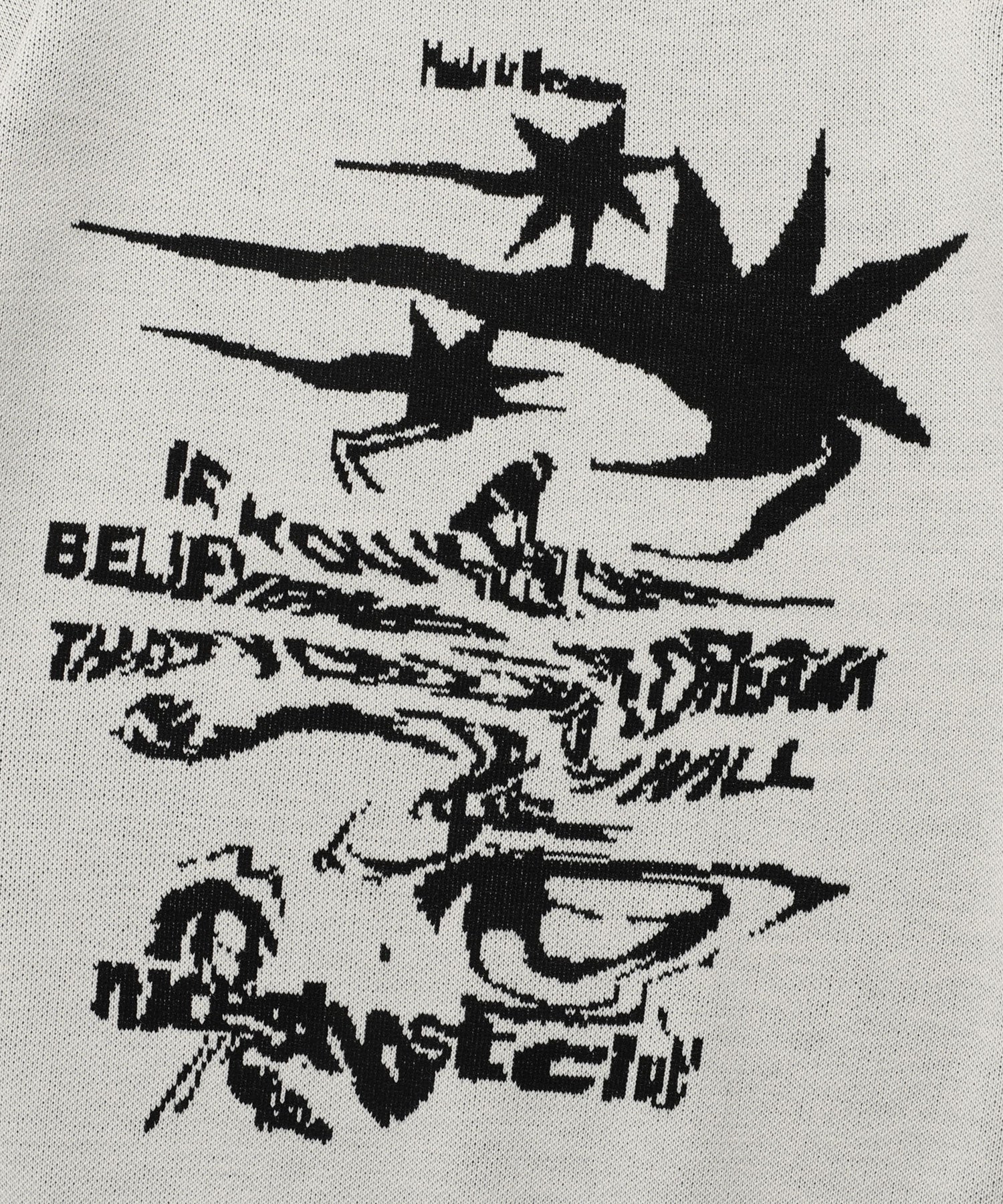 Nice Ghost Club Tornado Logo Knit