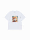 ADLV AC Bear Baby Face Jewelry Short Sleeve T-Shirt