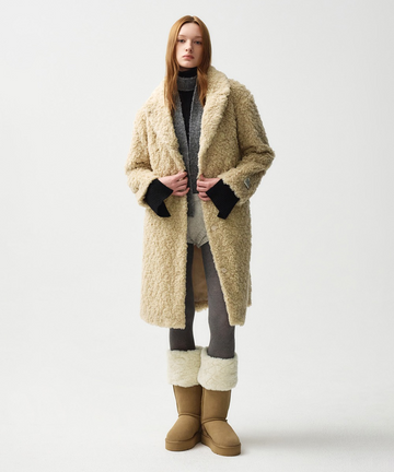 Marithé François Girbaud W NU WEEK FAUX FUR COAT