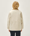 Marithé François Girbaud Kids Classic Logo Detachable Jacket (Vest Set) Light Beige