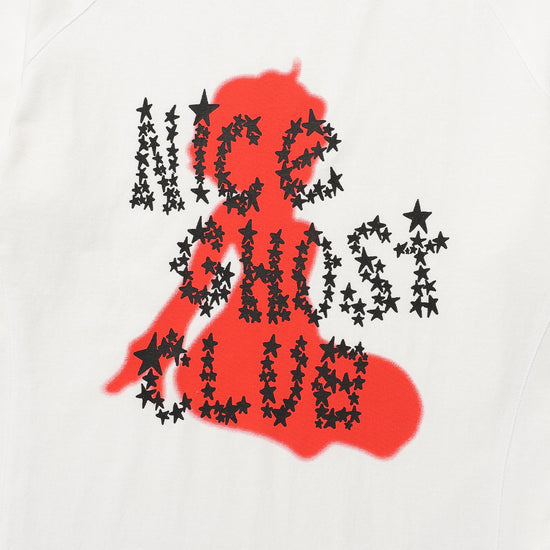 Nice Ghost Club Star Logo Slim Long Sleeve Tee