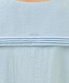 Marithé François Girbaud W PIN TUCK SAILOR HALF SLEEVE SHIRT white