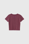 General Idea WOMAN Stripe Crew Neck Half Knit