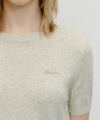 Marithé François Girbaud W Half Knit Round Neck Cardigan Set Up Pink