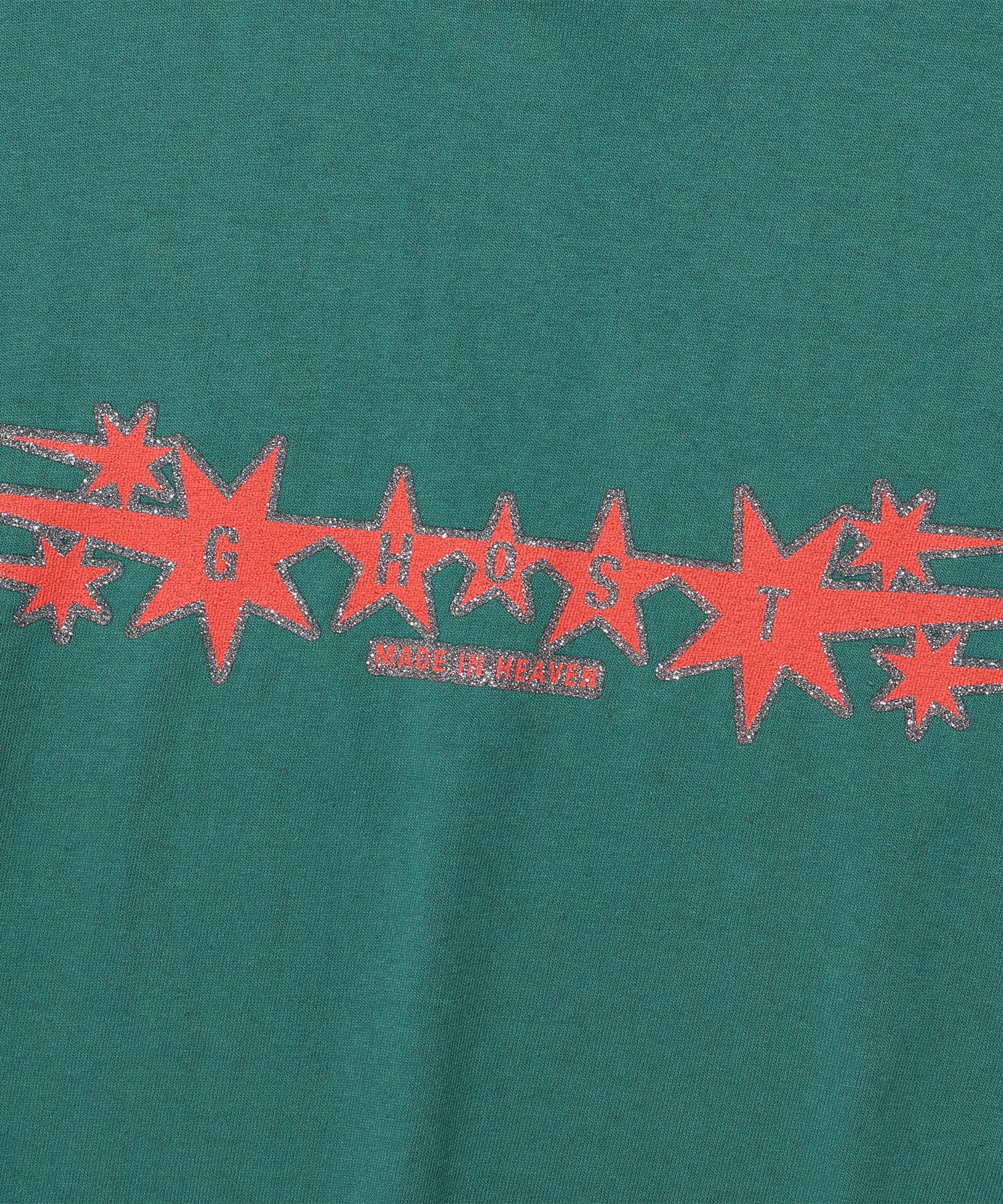 Nice Ghost Club Ghost Glitter Logo Tee