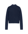 Mahagrid Two Tone Zip Up Cardigan