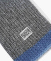 Marithé François Girbaud Kids Classic Logo Knit Muffler Heather Gray