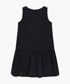 Marithé François Girbaud Kids Bubble Sleeve Sleeveless Onepiece Black
