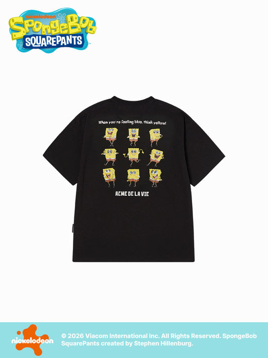 ADLV Happy SpongeBob Short Sleeve T-Shirt