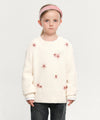 Marithé François Girbaud Kids Flower Knit Pullover