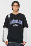 General Idea UNISEX Brooklyn Mini Ssuri Half Sleeve T-Shirt [BLACK]