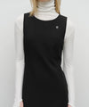 Marithé François Girbaud W Sleeveless Long Dress Black