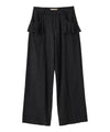 Bitter Cells Illusion Wool Wide Pants