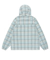 Cavish Hooded Check Wind Breaker