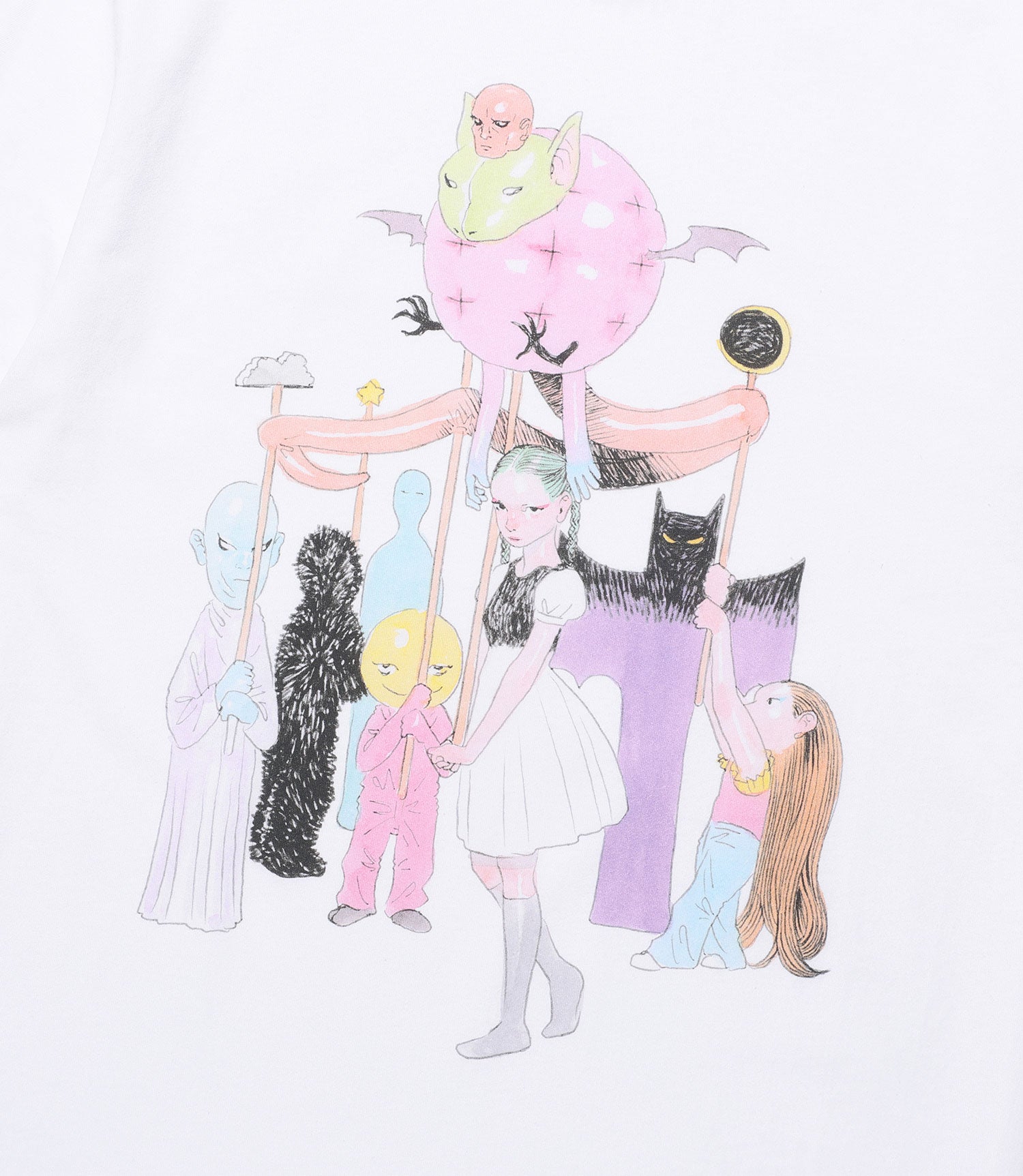 Nice Ghost Club Gakiya Isamu Tee [White]