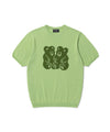 Nice Ghost Club Gummy Bear Summer Knit Half T-Shirt