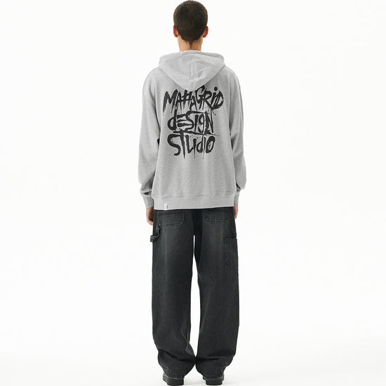 Mahagrid Slash Logo Hoodie