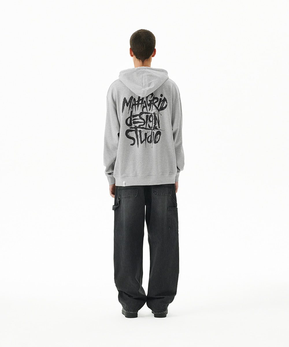 Mahagrid Slash Logo Hoodie