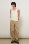General Idea MAN Banding Layered Cargo Pants [BEIGE]