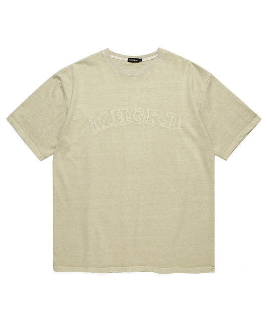 Mahagrid Arc Logo Pigment Tee in Beige