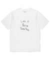 Mahagrid Grunge Doodle Tee White