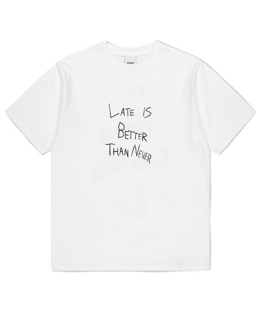 Mahagrid Grunge Doodle Tee White