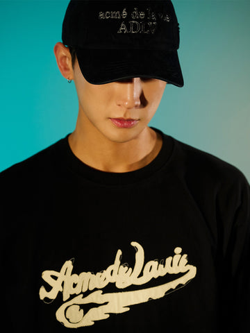 ADLV Fabric Logo Applique Ball Cap