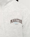 Marithé François Girbaud Kids Half Zip-Up Sweat Set-Up
