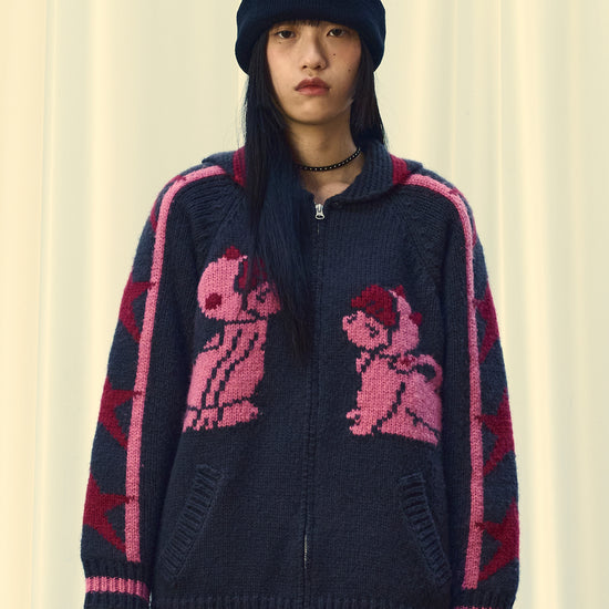 Nice Ghost Club Girl Gang Eyes Beanie