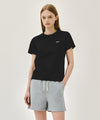 Marithé François Girbaud W SMALL REGULAR LOGO TEE