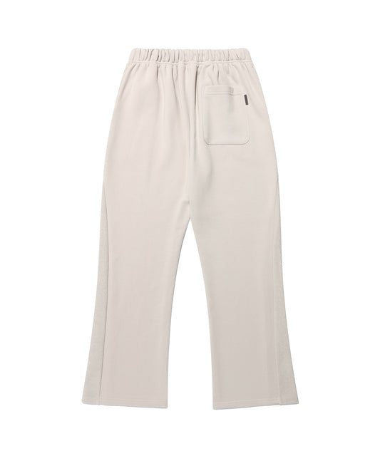 Nice Ghost Club Boots Cut Panel Sweat Pants