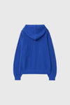 General Idea UNISEX Crochet Hooded Knit