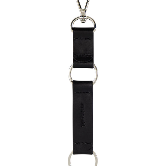 Mahagrid CONCHO LEATHER KEYCHAIN [BLACK]