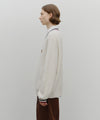 Marithé François Girbaud V Neck Knit Pullover Ivory
