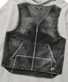 Nice Ghost Club Vest Print Hoodie [Light Grey]