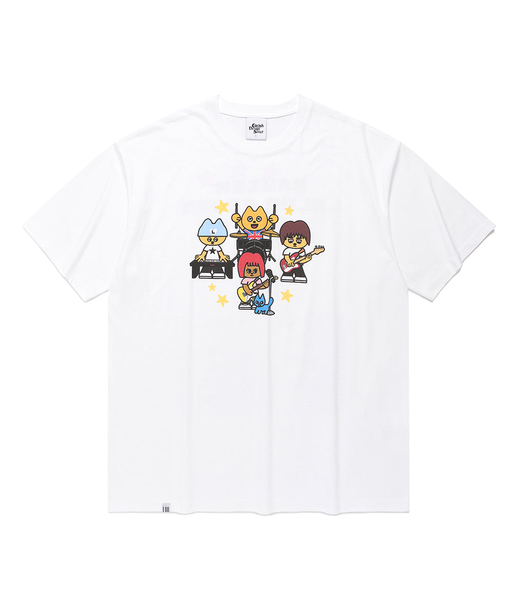 Cavish Cavish X LELBO BROWN U.K TOUR SS TEE