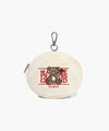 Marithé François Girbaud Kids Bear Classic Logo Pouch Keyring Light Beige