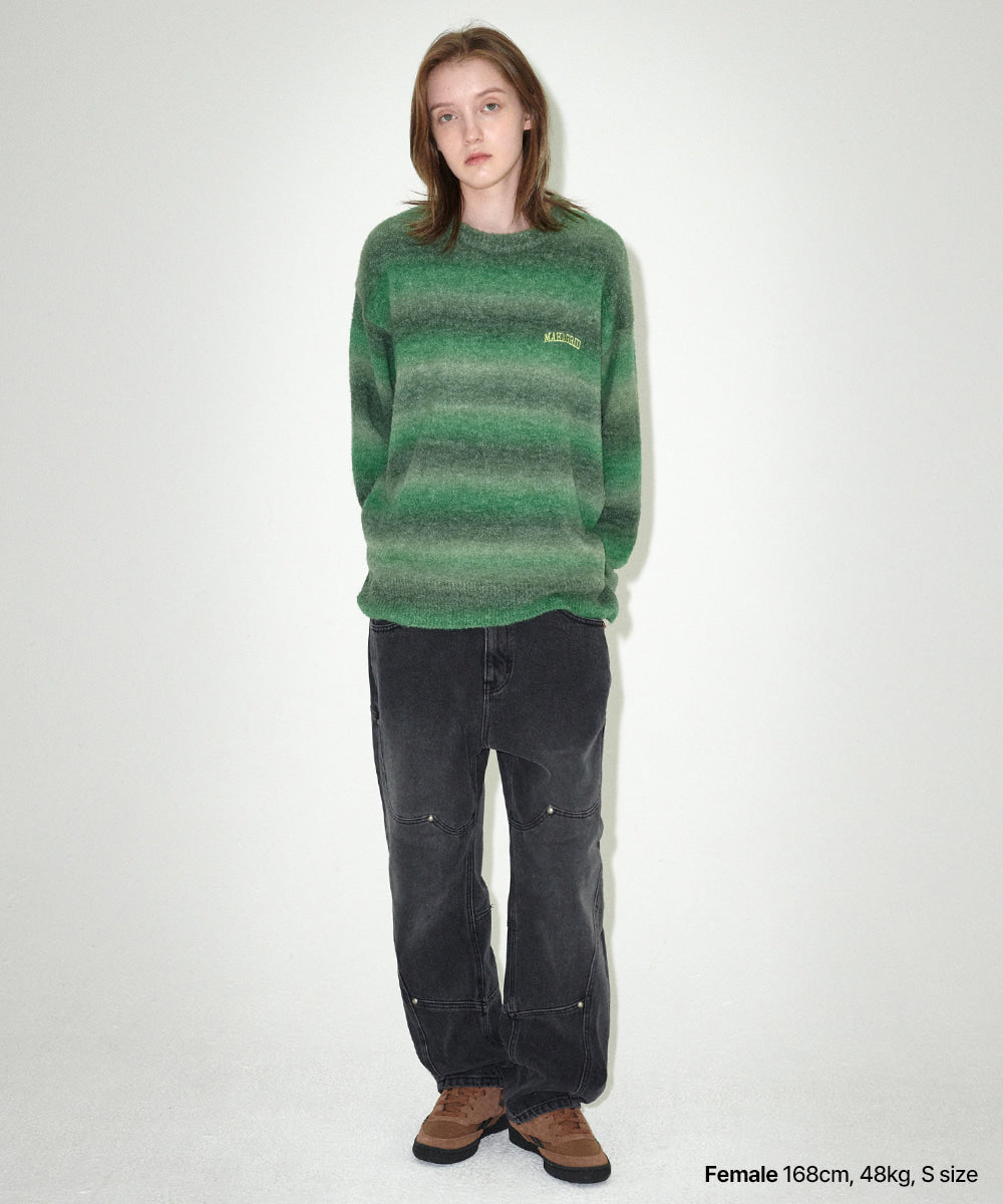 Mahagrid Western Denim Pant [Black]