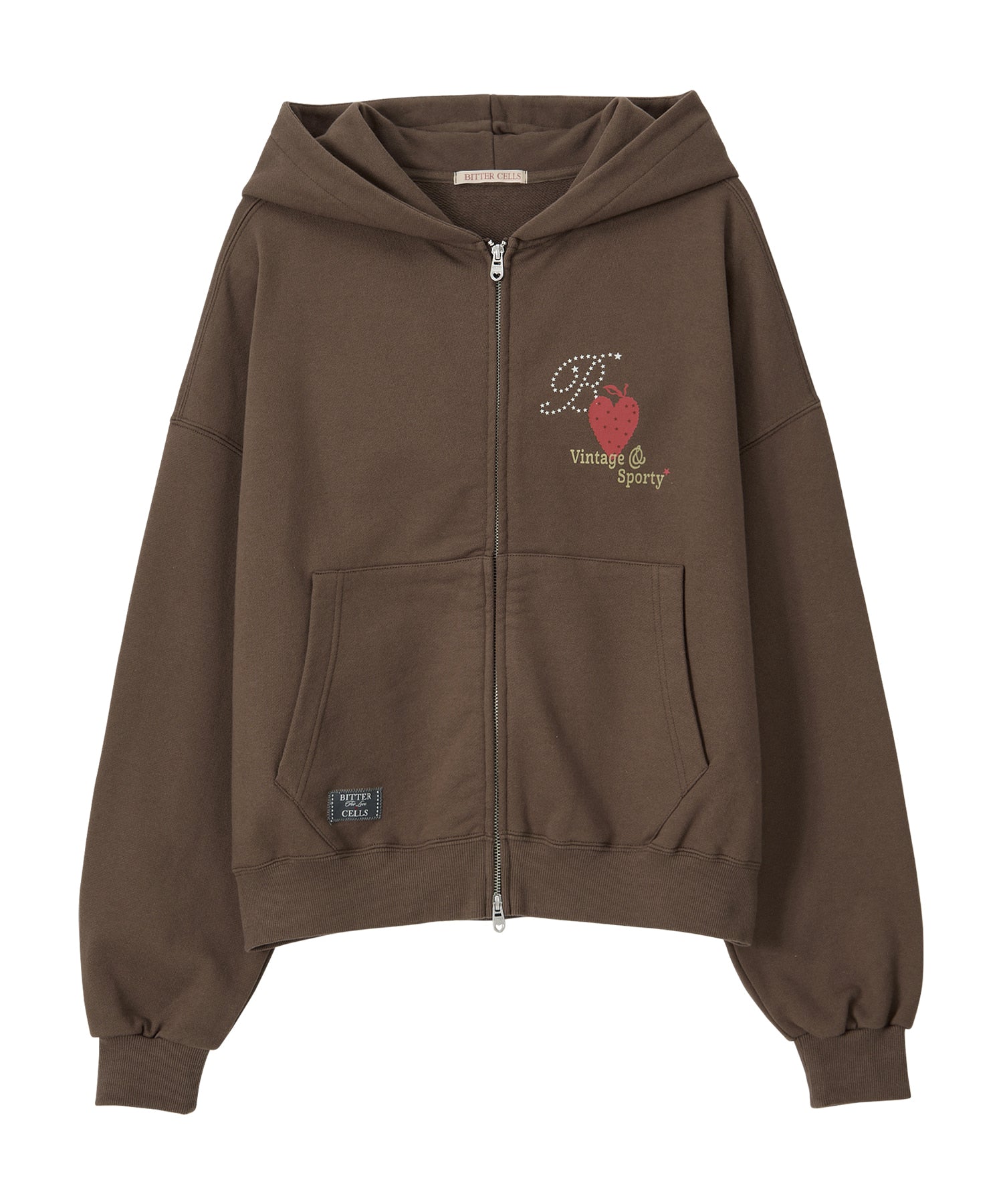 Bitter Cells Star Sporty Hood Zip Up