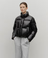 Marithé François Girbaud W GLOSSY CROP DOWN JACKET
