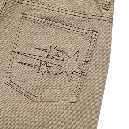 Nice Ghost Club Angels Wide Washed Jeans