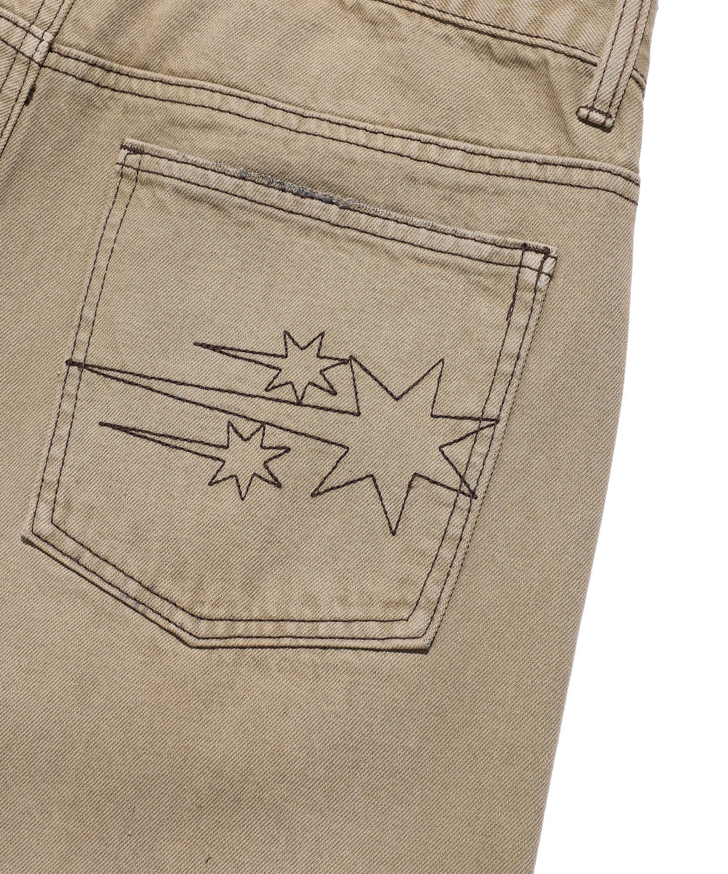 Nice Ghost Club Angels Wide Washed Jeans