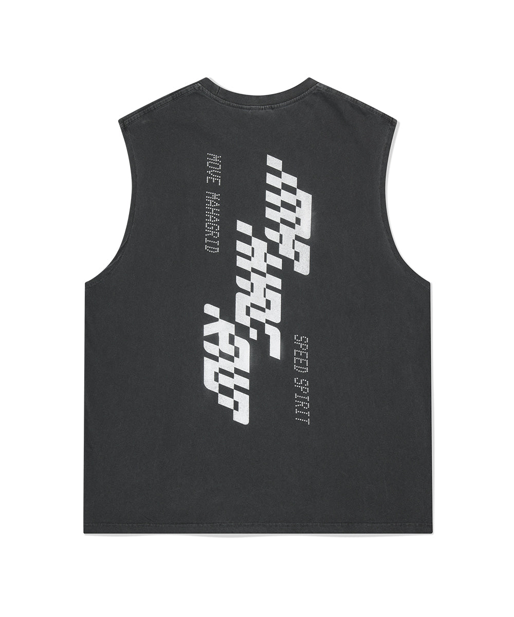 Mahagrid Tech Pigment Sleeveless