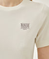 Marithé François Girbaud W SMALL CLASSIC LOGO HALF KNIT PULLOVER heather gray